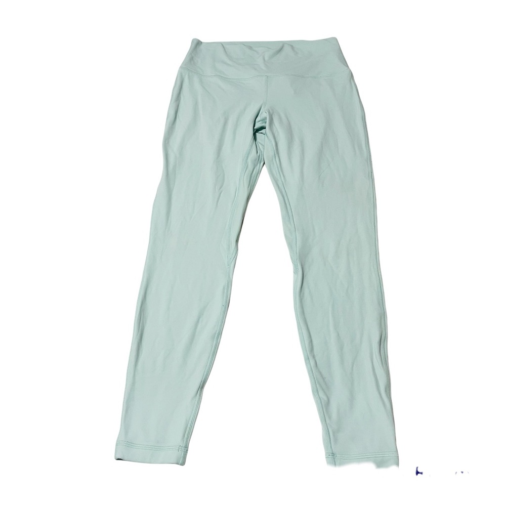 Lululemon align high rise 28" pant leggings delicate mint green nulu 10 - Picture 7 of 15